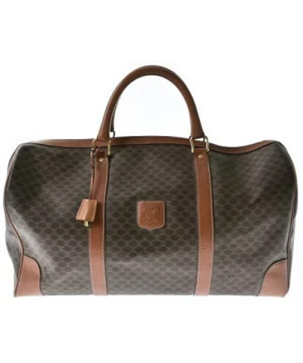 Celine Boston Macadam Bag Brown All over